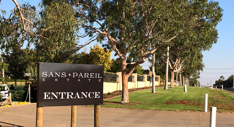 Sans + Pareil Estate